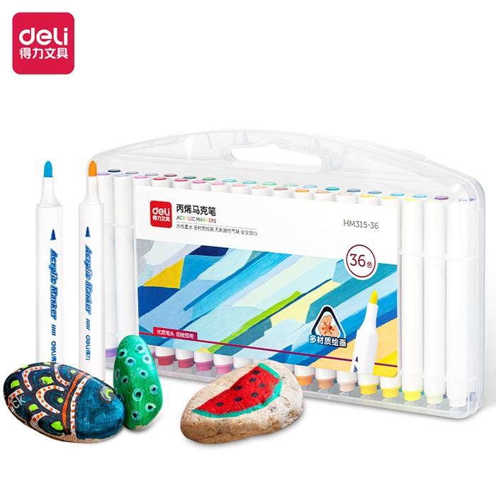 

Big Boss - Deli Spidol Akrilik / Acrylic Marker 48 Colors Hm315