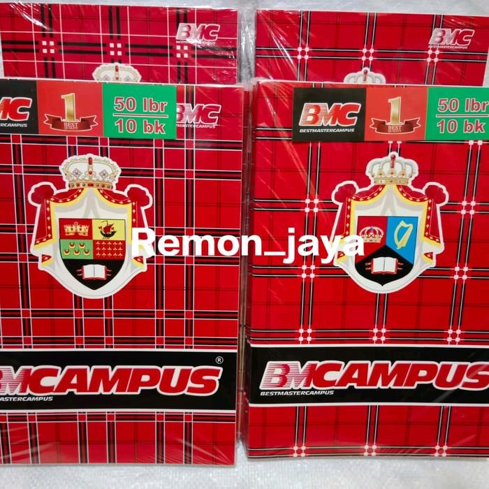 

Big Boss - 10 Pcs/ 1 Pak Buku Tulis Bmcampus Tersedia Isi 50 Lembar Dan 36 Lembar