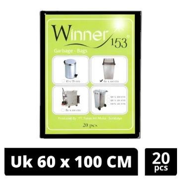 Kantong Plastik Sampah Ukuran 60x100 isi 20 Pcs Tebal