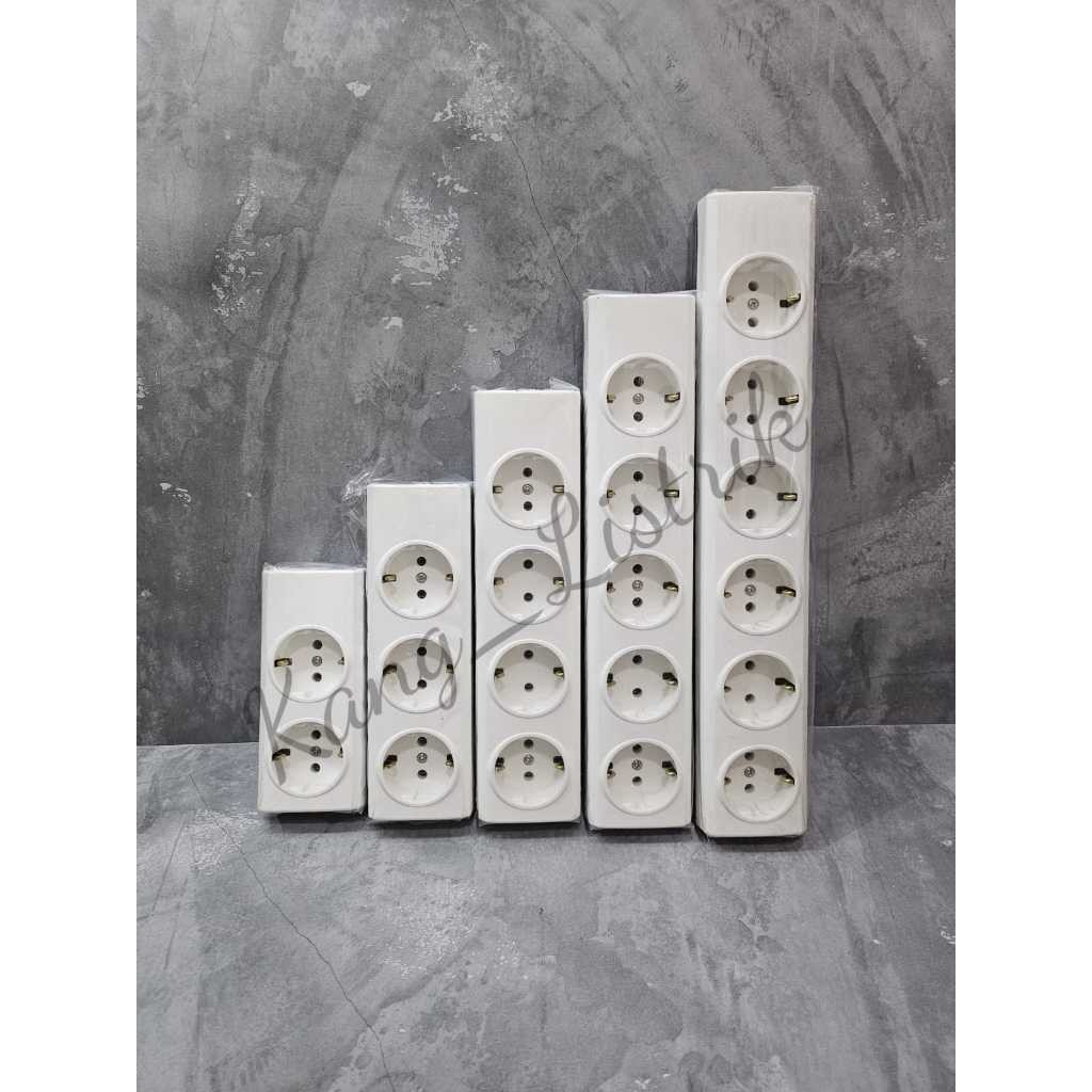 BROCO 15340 Stop Kontak 4 Lubang BROCO 15340 / Terminal Broco 4LUBANG 15340