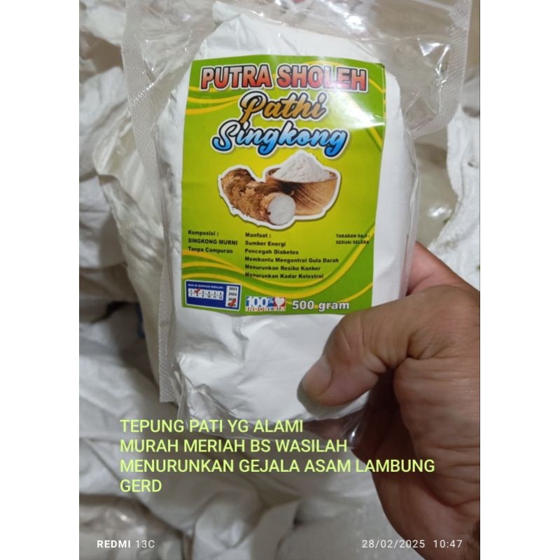 

Tepung Tapioka TEPUNG Pati SINGKONG BUBUR terapi maagTepung ACI Kanji asam lambung DAN GERD