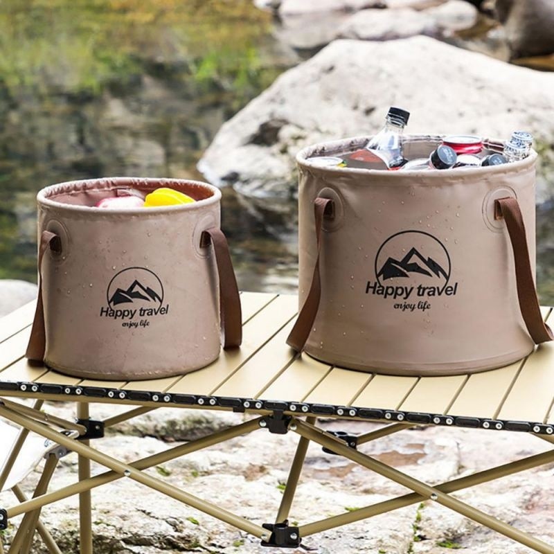 Ember Lipat 20 liter Dan 10 Liter Jumbo Ember Travel Lipat Portable Ember Lipat Piknik Ember Fishing