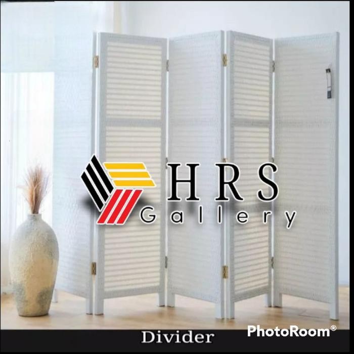 (Ready Stok) 1 Pintu Sketsel Rotan Sintetis Pembatas Ruangan Penyekat
