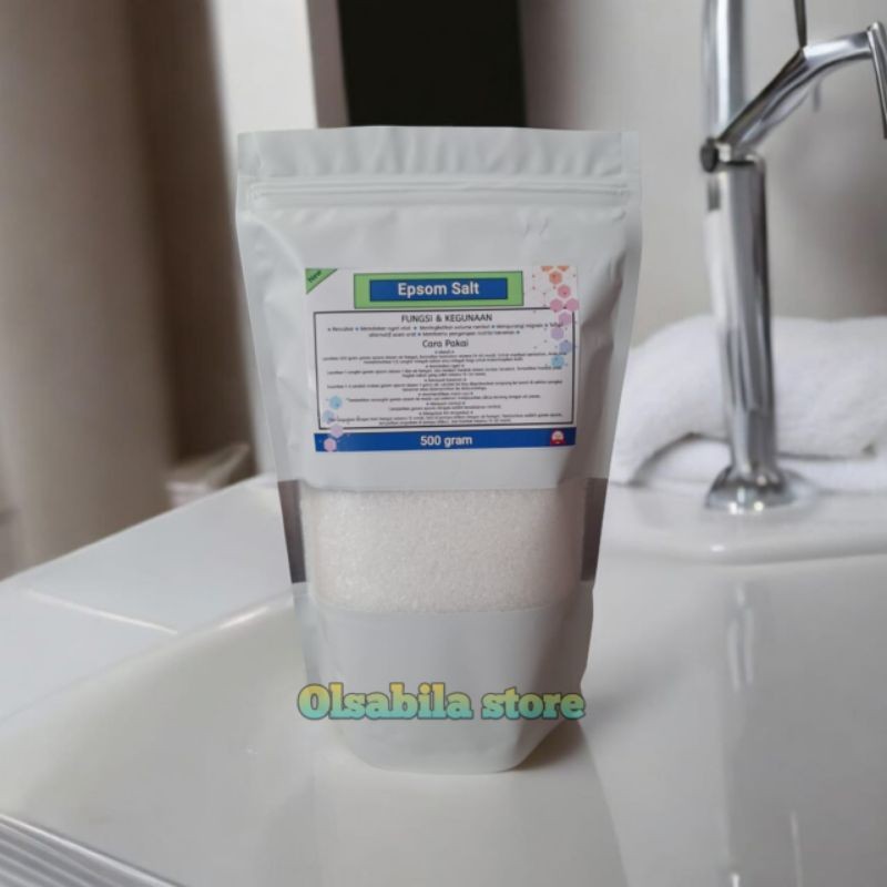 

EPSOM SALT /GARAM INGGRIS 500 GRAM KESEHATAN
