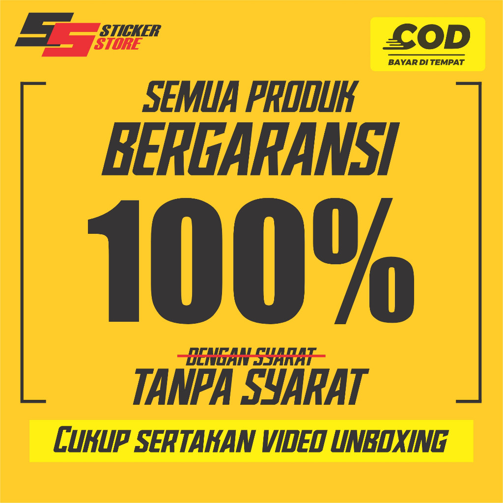 Maylikania Sticker Alis Pelangi Honda Adv