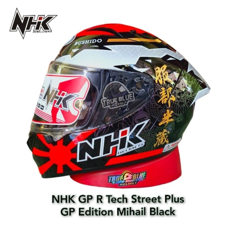 Fresh Lingling Helm Nhk Gp R Tech Street Plus Gp Edition Mihail Black