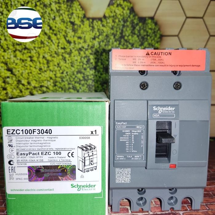 Mccb Schneider Ezc100F 40A