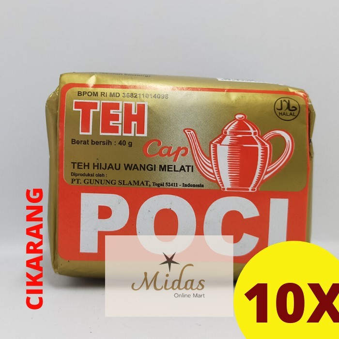 

Teh Poci Gold 10 Pcs X 40 gram