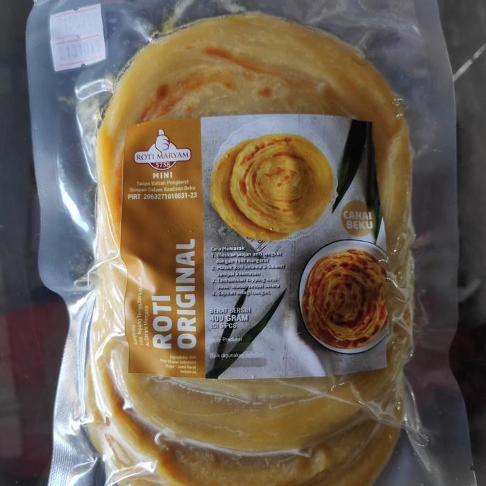 

JTTOP" ROTI MARYAM 5758 ORIGINAL ISI 5 PCS DIAMETER 15 CM