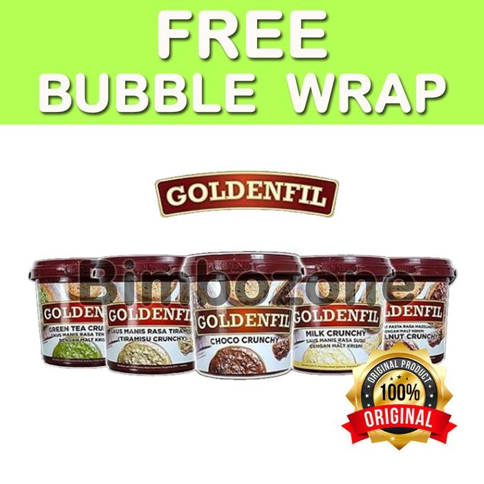 

JTTOP" BIMBOZONE - SELAI ROTI BAKING KUE PROMO GOLDENFIL CHOCO CRUNCHY 1KG