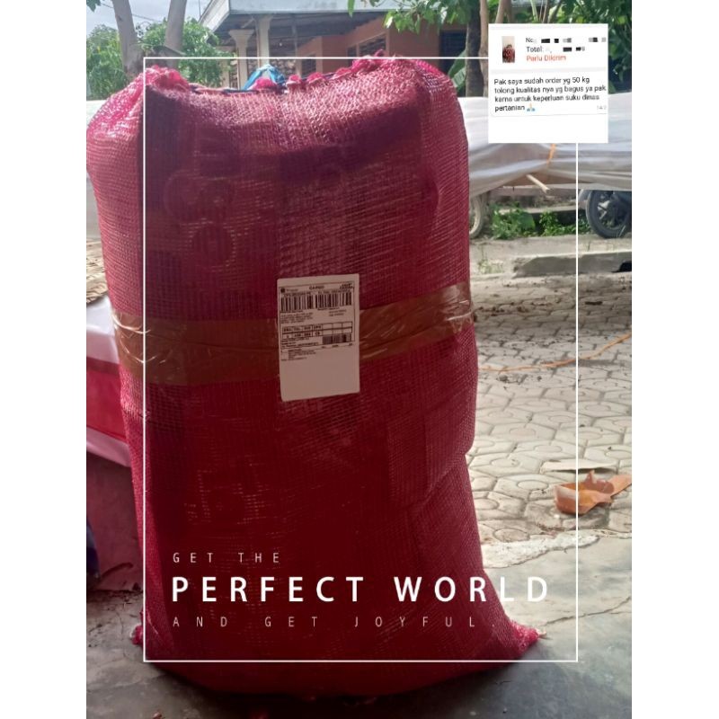 Happygardens Benih Bawang Merah Varietas Bima Brebes 1Kg Siap Tanam