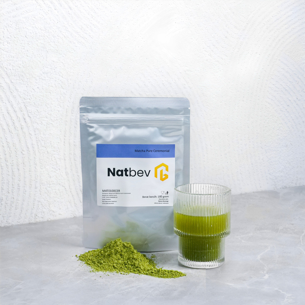 

PURE Matcha green tea powder 100 gram bubuk