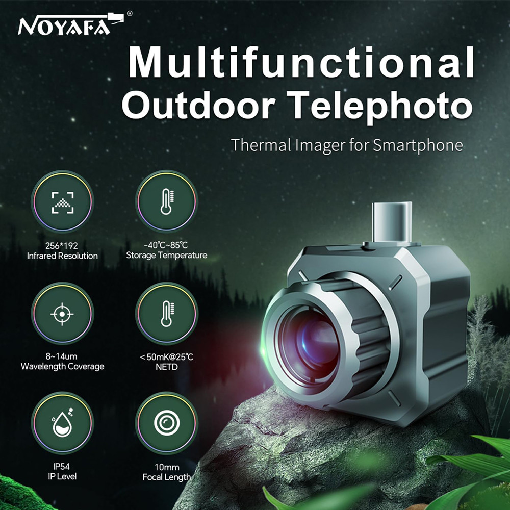 BEST SELLER NOYAFA Thermal Imager 4X Zoom Night Vision Infrared Thermal Imager Outdoor Hunting Infra