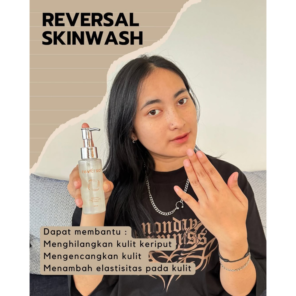 MD (New)cream tangan kering dan keriput - Reversal Skin Wash Untuk Kulit Tangan Keriput