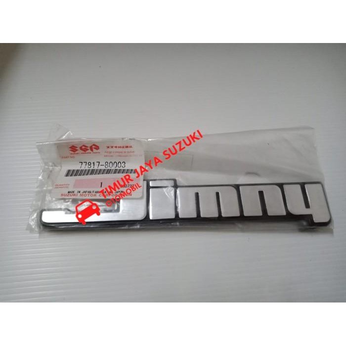 EMBLEM JIMNY SGP Sparepart Suzuki