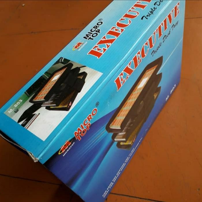 

MICROTOP. EXECUTIVE TRIPPEL DESK. M-803. RAK BUKU,BERKAS DAN DOKUMEN.