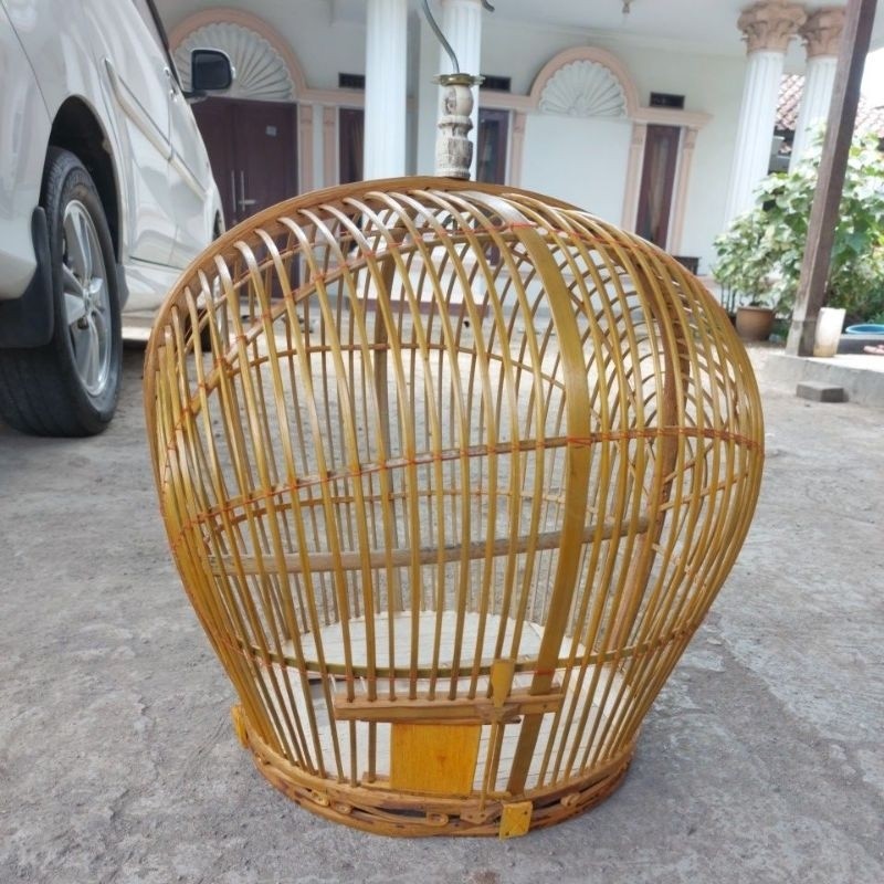 SANGKAR PUTER DAN TEKUKUR PERNIS FREE 2CEPUK