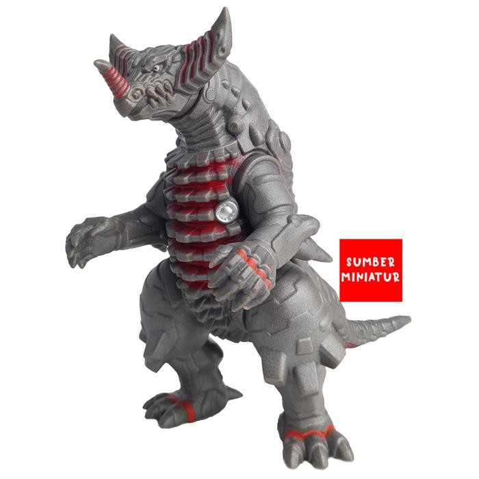 Pajangan Mainan Ultraman Series Ultra Monster Kaiju Mecha Gomora Karet
