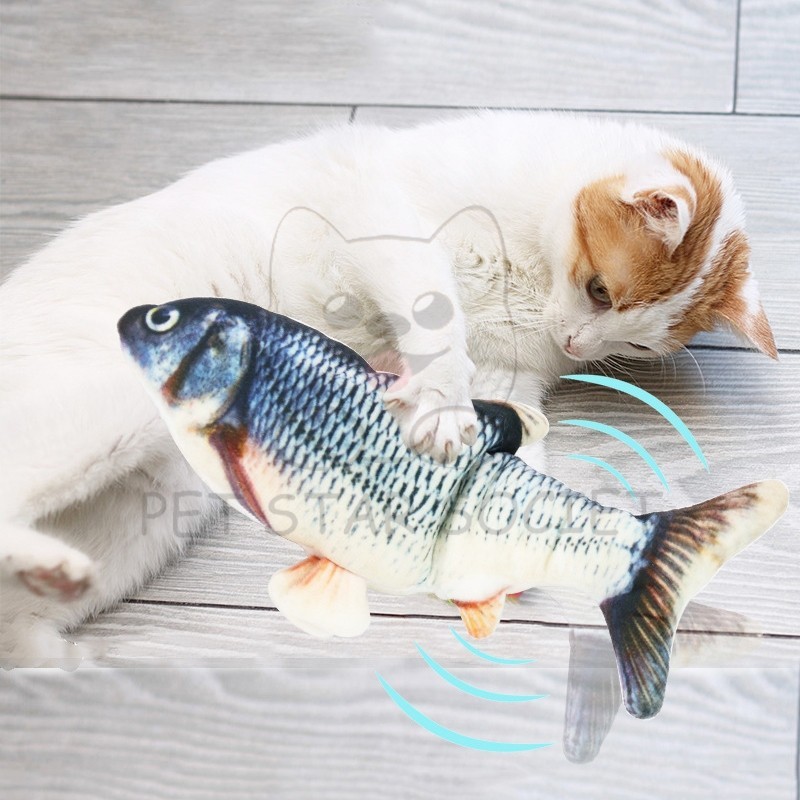 MAINAN IKAN KUCING GOYANG-GOYANG UGET UGET LUCU UNIK GOYANG2 ARWANA MAS NEMO