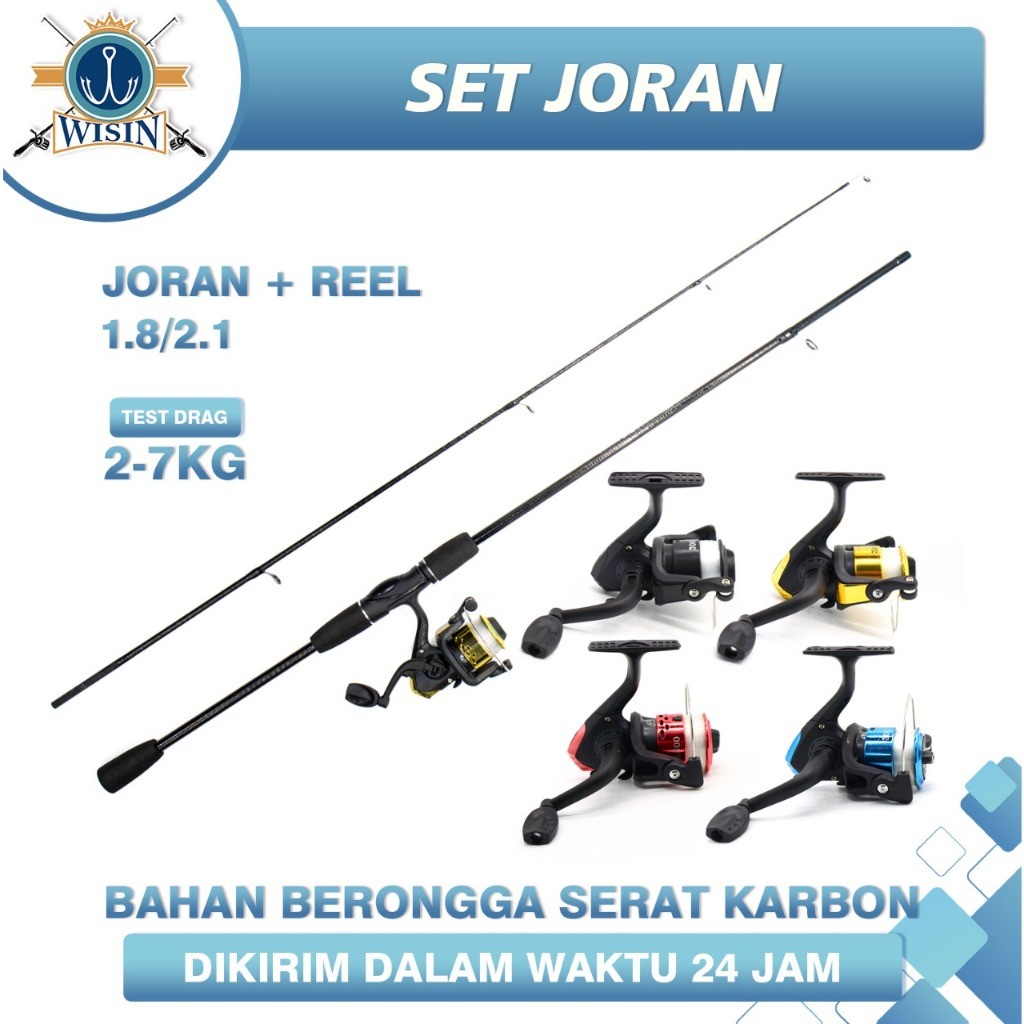 Set Alat Pancing Joran Antena Termurah Alat Pancing Ikan Lengkap Joran Kuat Terbaru 2025 Joran Panci