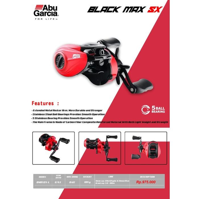 Reel Casting Abu Garcia Black Max SX-L