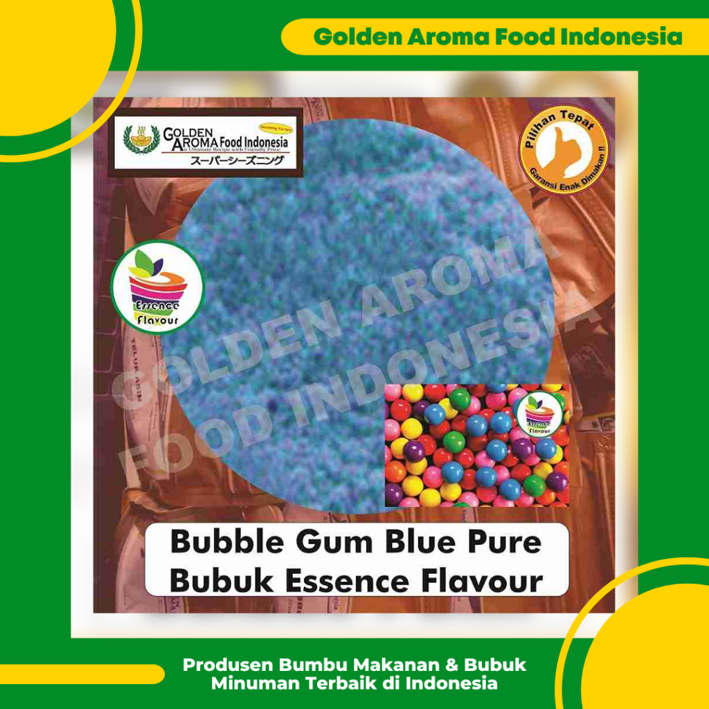 

Bubuk Bubble Gum Pure Efe 1/2 Kg Flavor Essen Ekstrak Permen Karet Murni No Sugar Flavour Essence