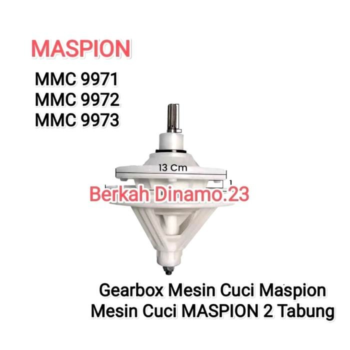 Terlaris Gearbox Mesin Cuci MASPION MMC 9971 / MMC 9972 / MMC 9973 Gear Box Maspion Mmc9971 Mmc9972
