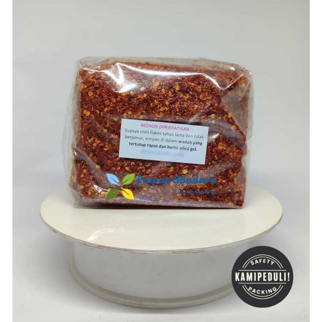 

(CHILLI FLAKES) CABE SERPIHAN SANGAT PEDAS KEMASAN 250 GRAM