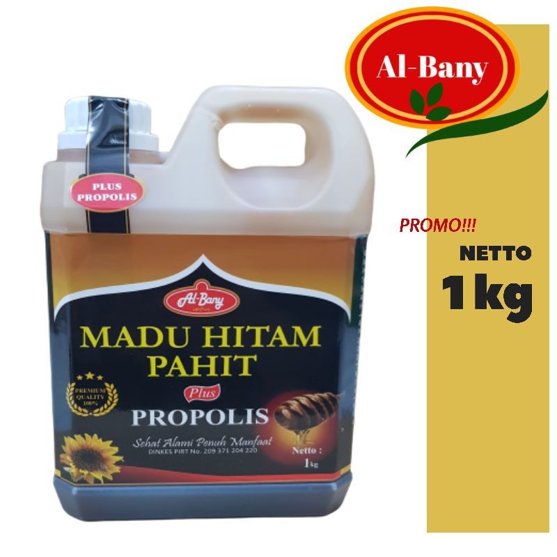 

Madu Hitam pahit propolis Albany