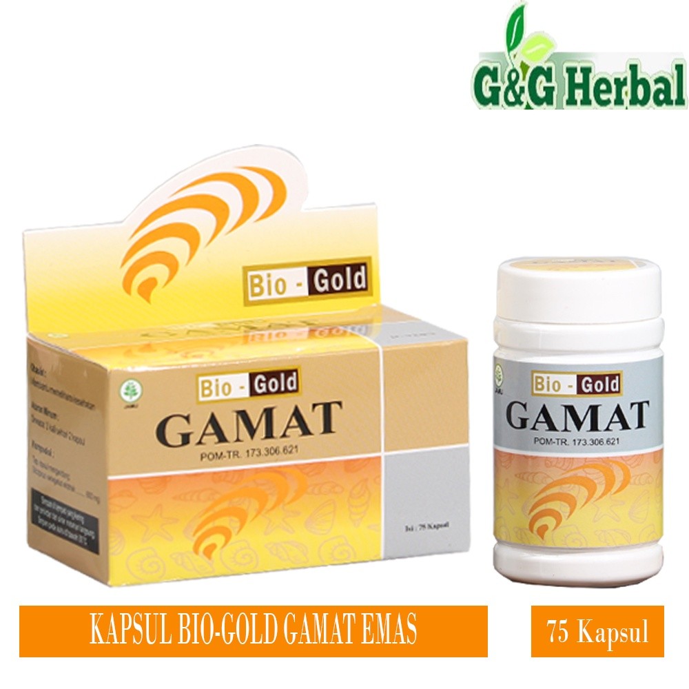 Gold Gamat Plus Ekstrak Gamat 75 Kapsul Kapsul -GOLD Golden Gamat