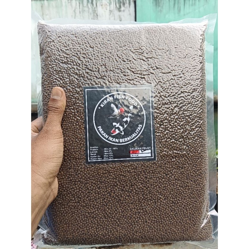 PELET IKAN HIAS KOI KEMASAN 2 KG VAKUM TINGGI PROTEIN