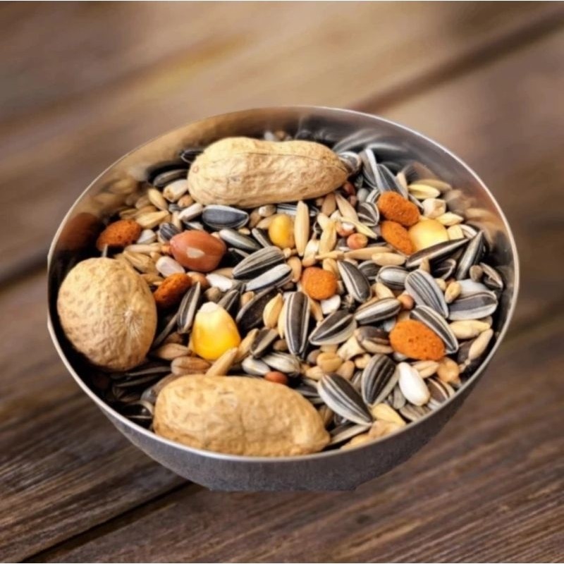 Parrot Classic 1kg Haver King Makanan Burung Parrot Afgrey Conures etc