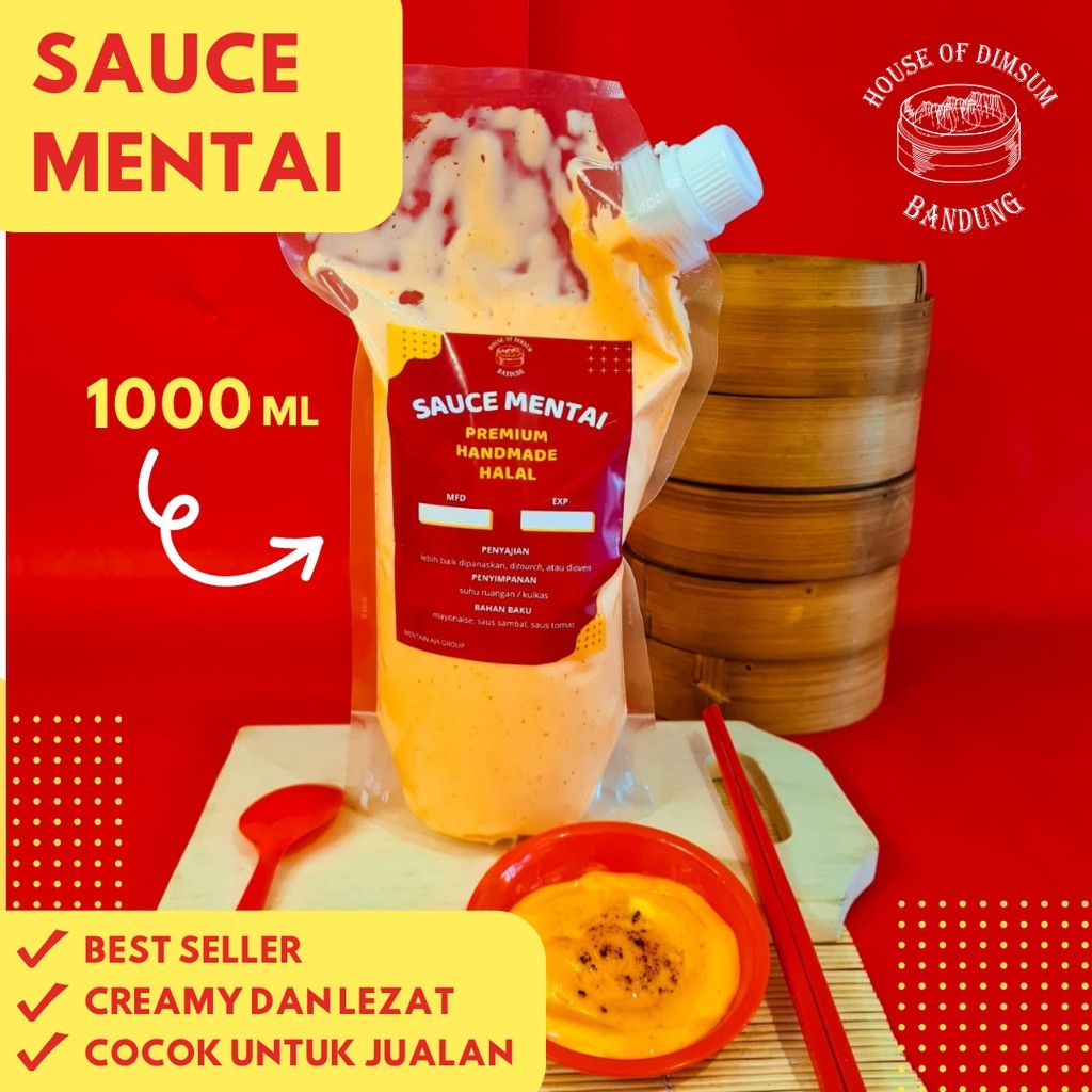 

Saos Mentai Halal 1000ml Creamy Enak