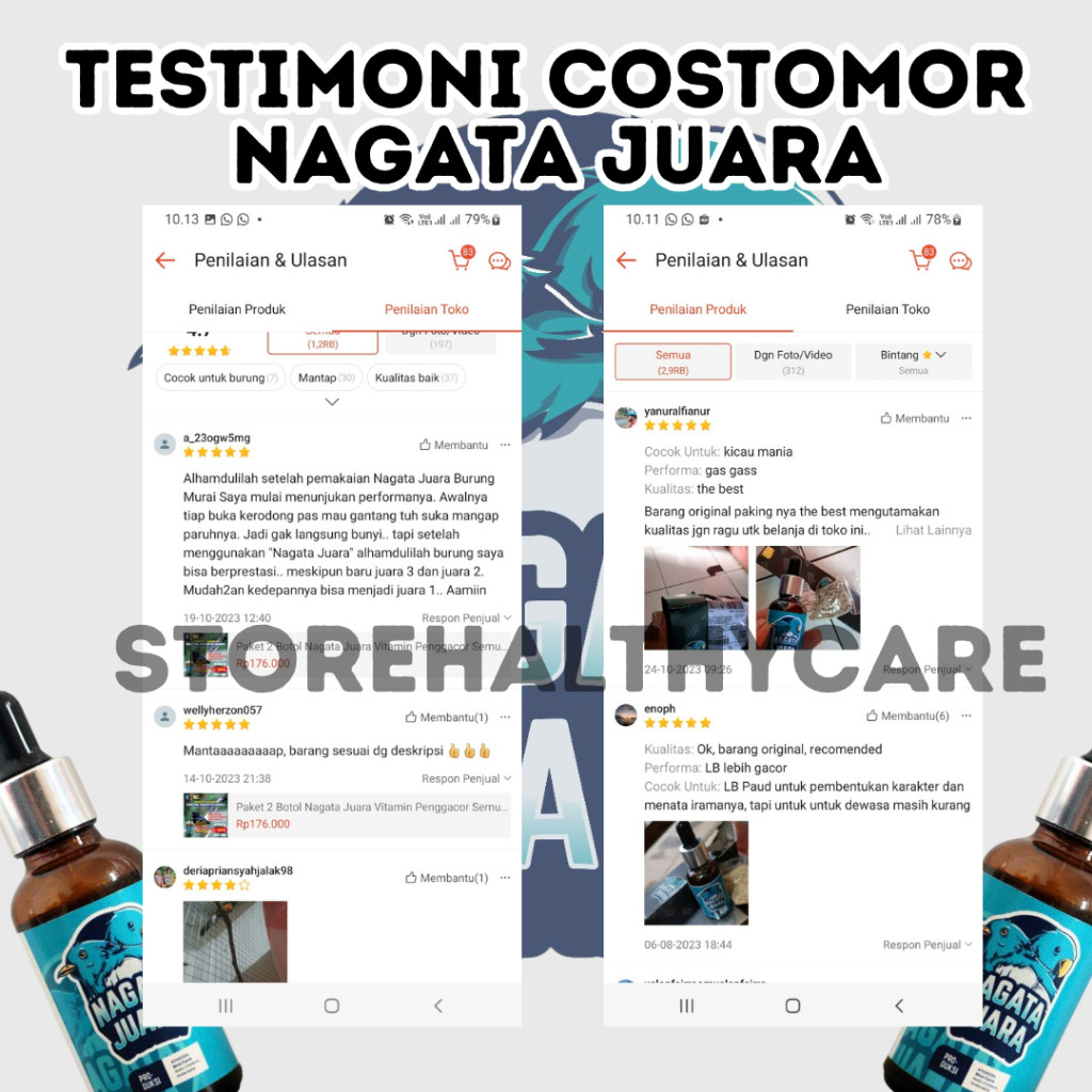 NAGATA JUARA Vitamin Burung Nagata Juara Buat Burung Anda Gacor Full Isian Dengan Nagata Juara