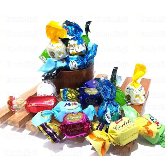 

Coklat Arab Mix Impor cokelat arab turki kiloan enak murah coklat makanan lebaran coklat curah