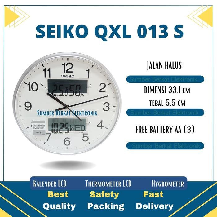 Terlaris Jam Dinding Seiko - Qxl013S
