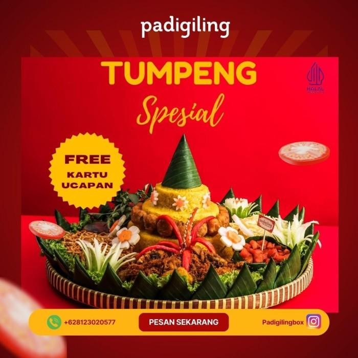 

Nasi Tumpeng Premium Padigiling 5-10 Porsi (Po) Promo