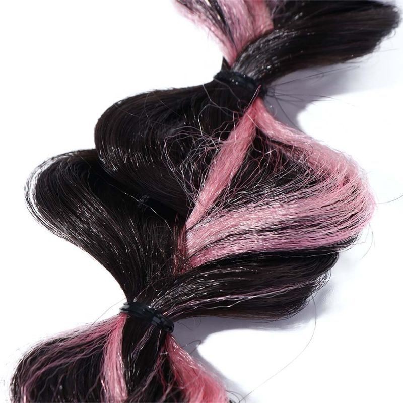 Kuda Kepang Ponytail Twist Kepang Rambut Palsu Rambut Rambut Palsu Sintetis Kepang