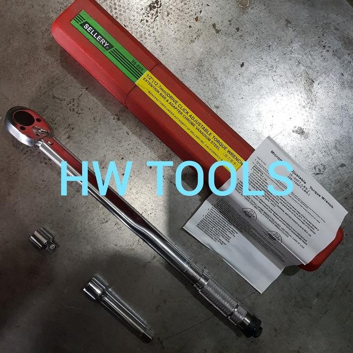 Ta_ Kunci Torsi / Kunci Momen Sellery / Torque Wrench 98-805 Sellery