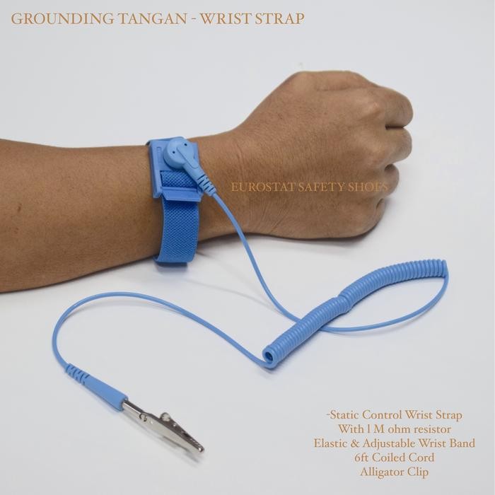 Ta_ Grounding Tangan / Wrist Strap/ Gelang Antistatic