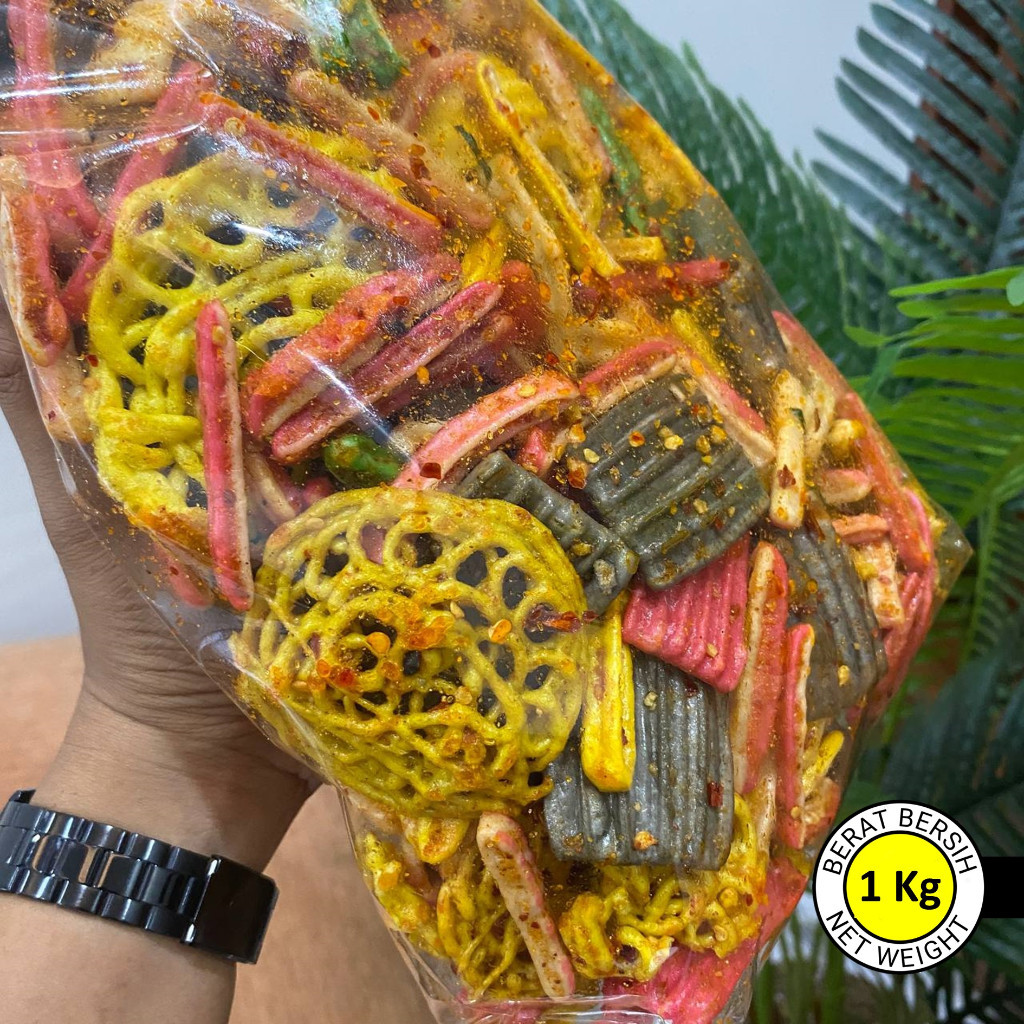 

1 KILO - SiCudla SEBLAK CAMPUR - [ SEBLAK BETON - SEBLAK ASBES - SEBLAK SISIR - SEBLAK KERUPUK MIE ]