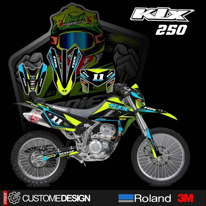 PREMIUM decal klx 250 dan Dtracker 250