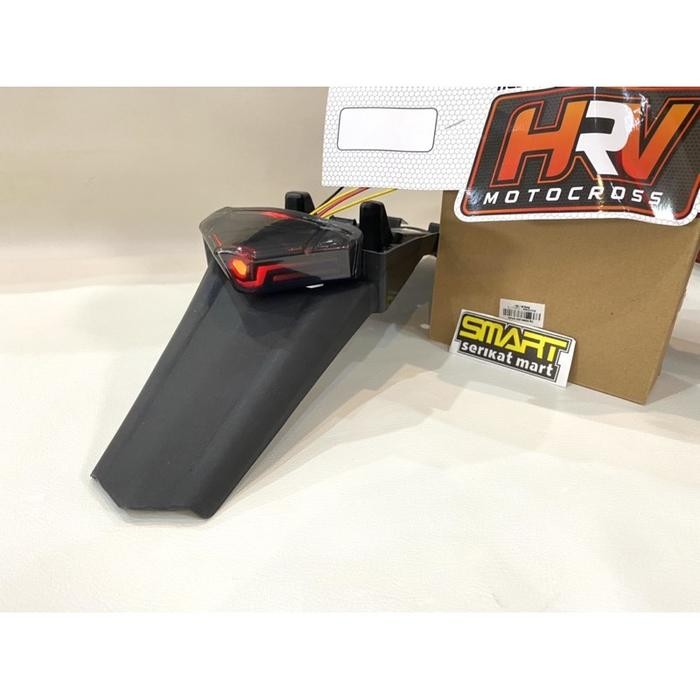 PREMIUM SPAKBOR CRF 150 BELAKANG LAMPU LED / UNDERTRAIL CRF 150 LAMPU LED / SAYAP CRF 150 BELAKANG