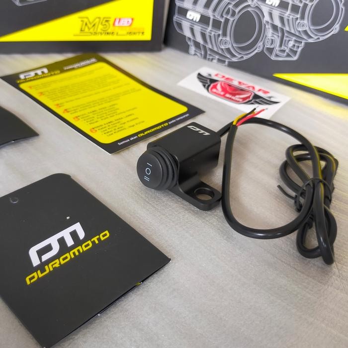 PREMIUM Saklar Duromoto / Saklar Lampu Duromoto / Saklar Duromoto Universal