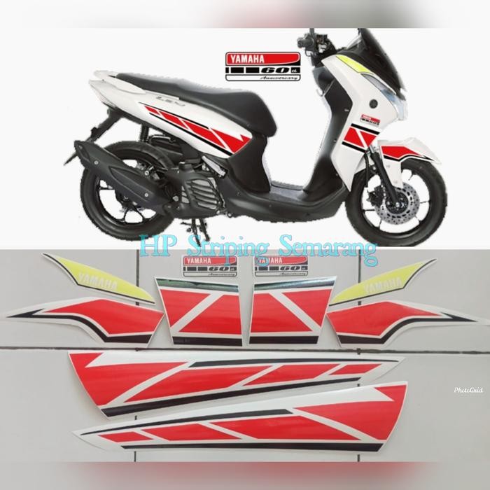 PREMIUM Striping Yamaha Lexi 125 GP edisi 60th Anniversary