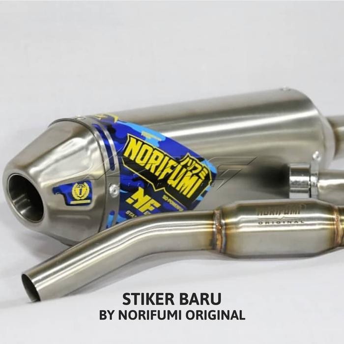 PREMIUM knalpot norifumi nf stainless honda crf 150L