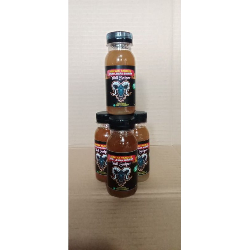 MINYAK BIYAWAK PENYUBUR TANDUK DOMBA PROSES JEMUR