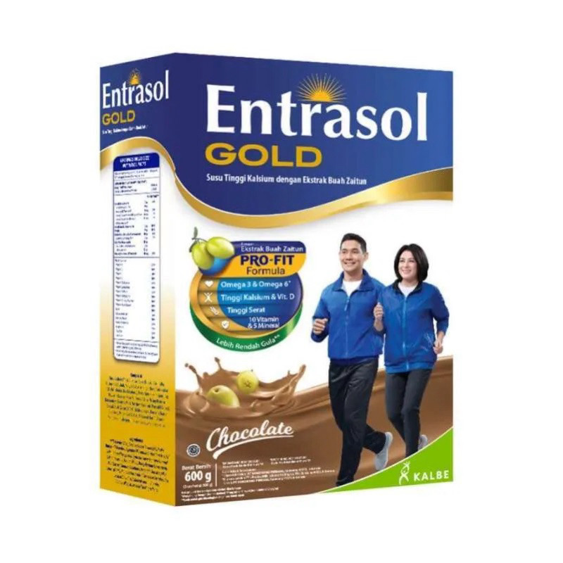 

ENTRASOL GOLD Vanilla Coklat 600gr