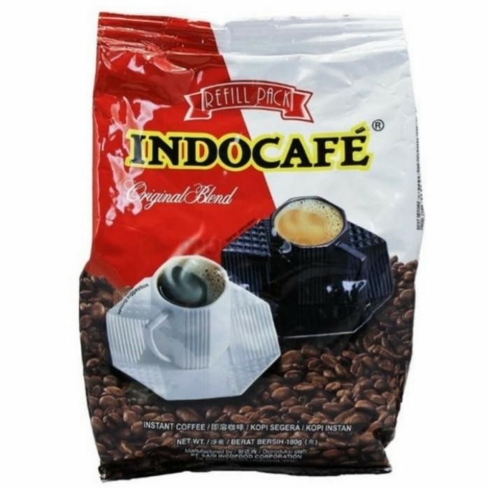 

Terlaris Indocafe Original Blend Reffil 180 Gr Kopi Instan Ongkir Termurah
