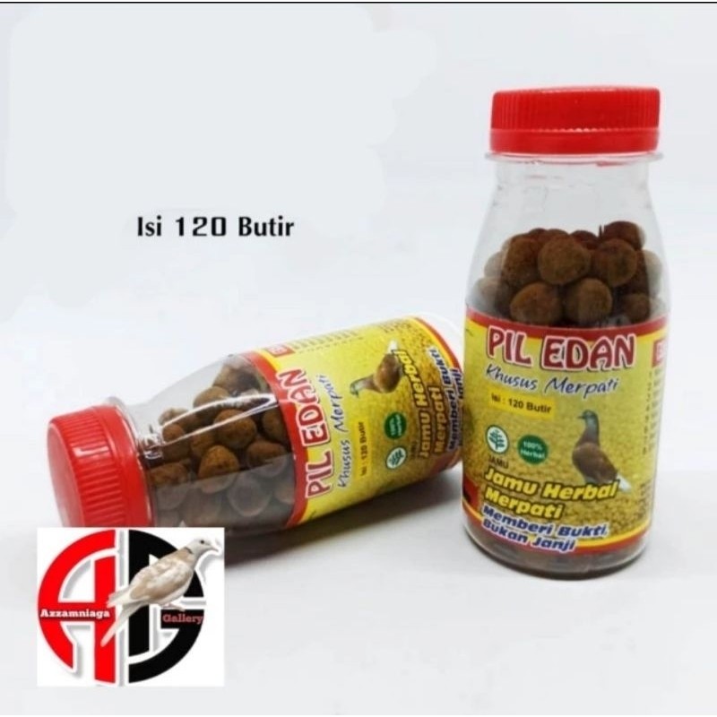 Jamu Merpati Pil Edan 120 Butir Pil Edan Merpati Menambah Stamina Dan Power Burung Merpati Original